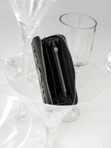 La vita Μαύρο Πορτοφόλι με αγκράφες WFB500 - Image 2