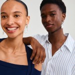 Γυναικεία Σκουλαρίκια PILGRIM STARLIGHT κρεμαστά επαργυρωμένα - Image 3