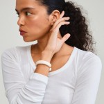 Γυναικείo Βραχιόλι Pilgrim ECLIPSE bangle beige - Image 2