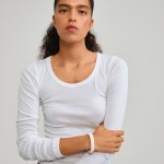 Γυναικείo Βραχιόλι Pilgrim ECLIPSE bangle beige - Image 3