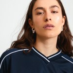 Γυναικεία Σκουλαρίκια PILGRIM DUNE καρδιές με πέτρες επαργυρωμένα - Image 3