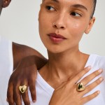 Γυναικείο Δαχτυλίδι PILGRIM ANNEMETTE καρδιά επιχρυσωμένο - Image 2