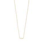 Γυναικείο Κολιέ PILGRIM LOVE επιχρυσωμένο