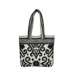 Τσάντα Ώμου Sorena Magda Boho-Black/White