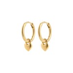 Γυναικεία Σκουλαρίκια PILGRIM ALAIA επιχρυσωμένα