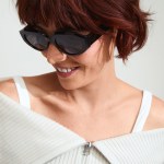 Γυαλιά Ηλίου ALEXIS Unisex PILGRIM μαύρο/καφέ κοκάλινα - Image 6