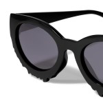 Γυαλιά Ηλίου ALONDRA Unisex PILGRIM μαύρα κοκάλινα - Image 2