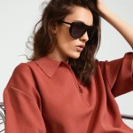 Γυαλιά Ηλίου AMARI Unisex PILGRIM μαύρα κοκάλινα - Image 4