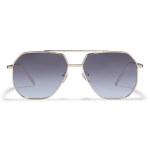 Γυαλιά Ηλίου ANA Unisex PILGRIM γκρι μεταλλικό - Image 3