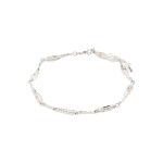 Βραχιόλι για το πόδι Pilgrim ARIF επαργυρωμένο