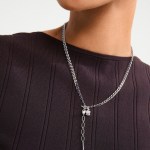 Γυναικείο Κολιέ PILGRIM BREEZE 2-in-1 επαργυρωμένο - Image 4