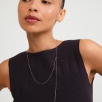 Γυναικείο Κολιέ PILGRIM BREEZE 2-in-1 επαργυρωμένο - Image 3