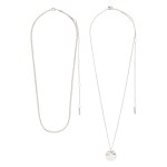 Γυναικείο Κολιέ PILGRIM DECLAN 2-in-1 επαργυρωμένο - Image 6