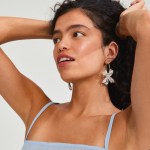 Γυναικεία Σκουλαρίκια PILGRIM DREAM hoops επαργυρωμένα - Image 4