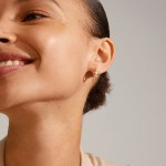 Γυναικεία Σκουλαρίκια PILGRIM HERMIONE κρίκοι επαργυρωμένοι - Image 3