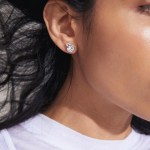 Γυναικεία Σκουλαρίκια PILGRIM INAYA επαργυρωμένα - Image 3