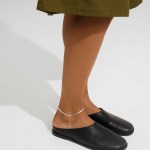 Βραχιόλι για το πόδι Pilgrim JOANNA flat snake επαργυρωμένο - Image 2