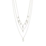 Γυναικείο Κολιέ PILGRIM JULES επαργυρωμένο