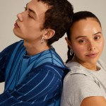 Γυναικεία Σκουλαρίκια PILGRIM LOULIA wavy επαργυρωμένα - Image 3