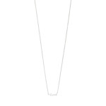 Γυναικείο Κολιέ PILGRIM LOVE επαργυρωμένο