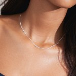 Γυναικείο Κολιέ PILGRIM LOVE επαργυρωμένο - Image 5