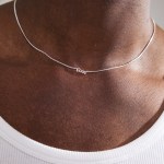 Γυναικείο Κολιέ PILGRIM LOVE επαργυρωμένο - Image 3