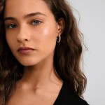 Γυναικεία Σκουλαρίκια PILGRIM TATUM large επιχρυσωμένα - Image 2