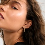 Γυναικεία Σκουλαρίκια PILGRIM TATUM large επιχρυσωμένα - Image 3