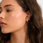 Γυναικεία Σκουλαρίκια PILGRIM TATUM small επαργυρωμένα - Image 2