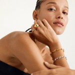 Γυναικείo Βραχιόλι Pilgrim RANI επιχρυσωμένο - Image 2