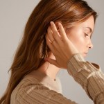 Γυναικείo Δαχτυλίδι Pilgrim LULU stack λείο με πέτρα επιχρυσωμένο - Image 2