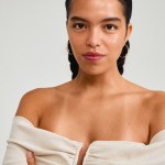 Γυναικεία Σκουλαρίκια PILGRIM ARTEMIS κρίκοι επιχρυσωμένοι - Image 2