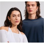 Γυναικεία Σκουλαρίκια PILGRIM BELIEVE κρίκοι επιχρυσωμένοι - Image 4