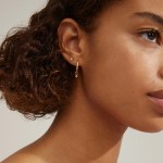 Γυναικεία Σκουλαρίκια PILGRIM ELNA 2-in-1 set επιχρυσωμένα - Image 3