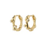 Γυναικεία Σκουλαρίκια PILGRIM HERMIONE κρίκοι επιχρυσωμένοι