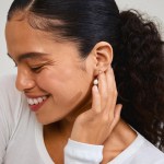 Γυναικεία Σκουλαρίκια PILGRIM JASMIN με μαργαριτάρια rose gold - Image 3