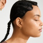 Γυναικεία Σκουλαρίκια PILGRIM ZION κρικάκια επιχρυσωμένα - Image 3