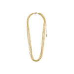 Γυναικείο Κολιέ PILGRIM LILY chain επιχρυσωμένο - Image 2