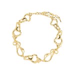 Γυναικείο Κολιέ PILGRIM STARLIGHT επιχρυσωμένο