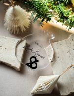 NOUS CONCEPT Επιτραπέζιο Γούρι Ρόδι | Διάφανο Plexiglass - Image 2