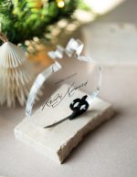 NOUS CONCEPT Επιτραπέζιο Γούρι Ρόδι | Διάφανο Plexiglass