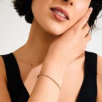 Γυναικείo Βραχιόλι PILGRIM ARASH crystal επιχρυσωμένο - Image 3