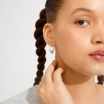 Γυναικεία Σκουλαρίκια PILGRIM FENIX επαργυρωμένα - Image 2