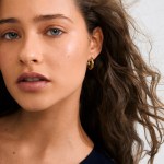 Γυναικεία Σκουλαρίκια PILGRIM HARRISON κρίκοι επιχρυσωμένοι - Image 3