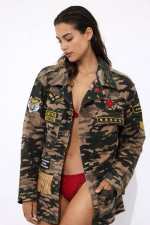 SORENA JACKET ARMY TIGER