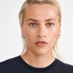 Unisex Σκουλαρίκια PILGRIM KAIROA κρίκοι επαργυρωμένοι - Image 2