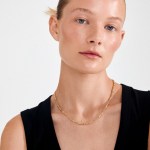 Unisex Κολιέ PILGRIM NOVA επιχρυσωμένο - Image 2