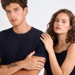 Unisex Δαχτυλίδι PILGRIM PRISM 2 σε 1 επιχρυσωμένο - Image 5